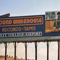 Sound Warehouse billboard - Houston, Texas