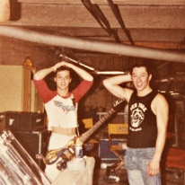 Van Halen in Roth's basement, 1970s
